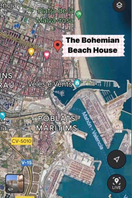 فيلا The Bohemian Beach House فالنسيا المظهر الخارجي الصورة